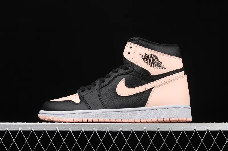 All categories Air Jordan Jordan series basketball shoes Air Jordan 1 High X version Air Jordan 1 "Crimson Tint" AJ1 Joe 1 black powder 555088-081
